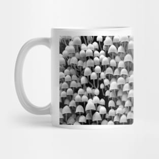 Mushies in Black and White Mug